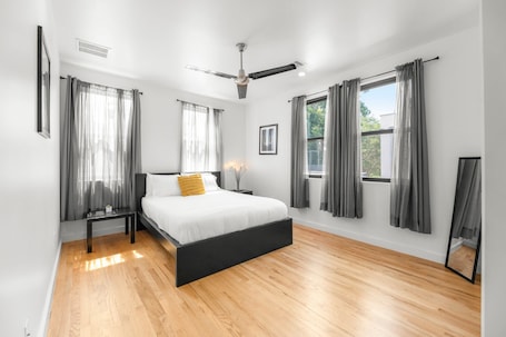 2 habitaciones y ropa de cama hipoalergénica