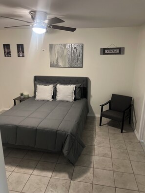 1 bedroom, iron/ironing board, free WiFi, bed sheets