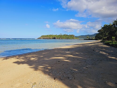 Enjoy a secluded beach escape in this charming cottage. 