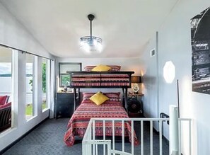 2 chambres, fer et planche Ă repasser, Wi-Fi, draps fournis