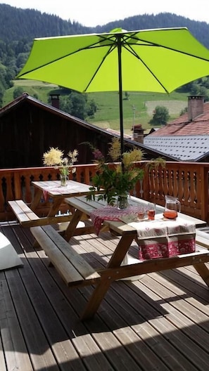 Restauration en plein air