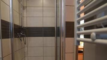Shower, hair dryer