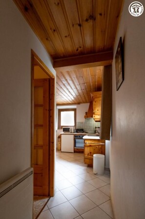 Fridge, microwave, oven, stovetop - Le Myosotis - VAL CENIS (VAL CENIS)