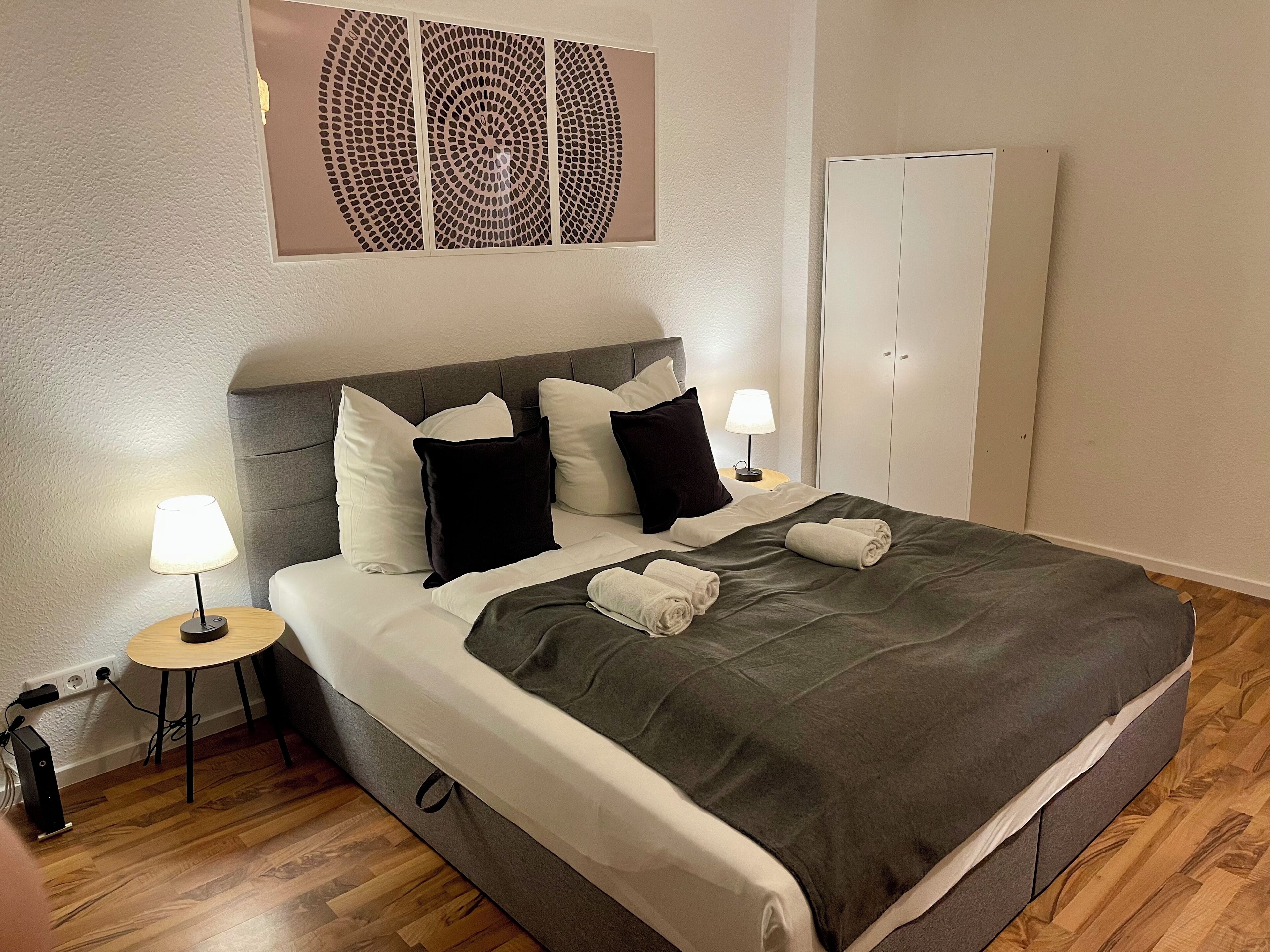 2 soveværelser, skrivebord, strygejern/strygebræt, gratis Wi-Fi