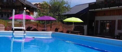 Una piscina climatizada