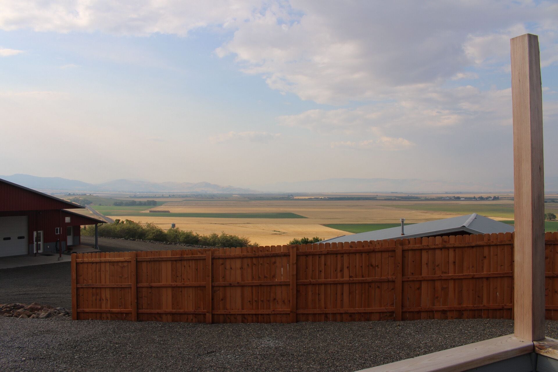 Enceinte de l’hébergement
