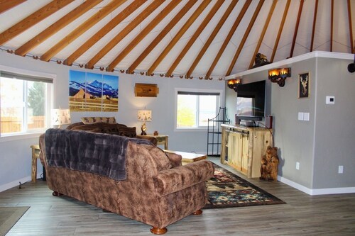 Unbelievable yurt home. 1300 sq ft.  Not your average yurt. 