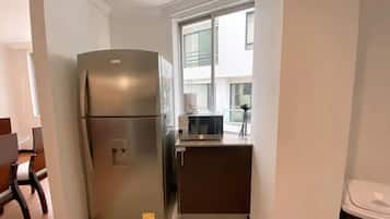 Departamento Confort, 2 habitaciones, vista a la ciudad | Cocina privada