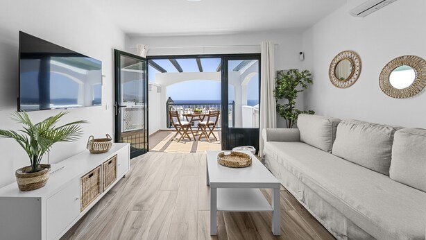 Living area - Casahost Arrocha Seaview (Puerto del Carmen)