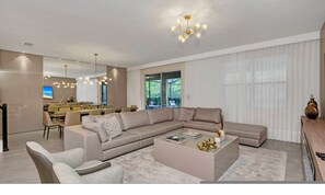 House | Living area - Brand New Home Luxury 9 Bdr 5 Baths At Storey Lake (Kissimmee)