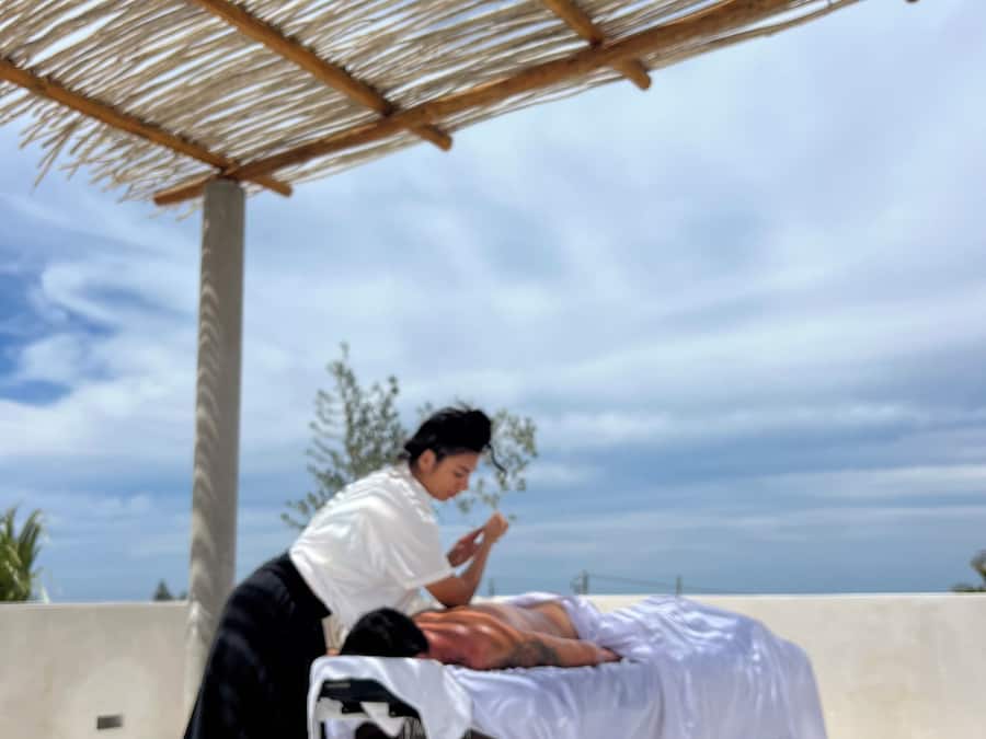 Studio Cao cấp, quang cảnh vườn | Hiên