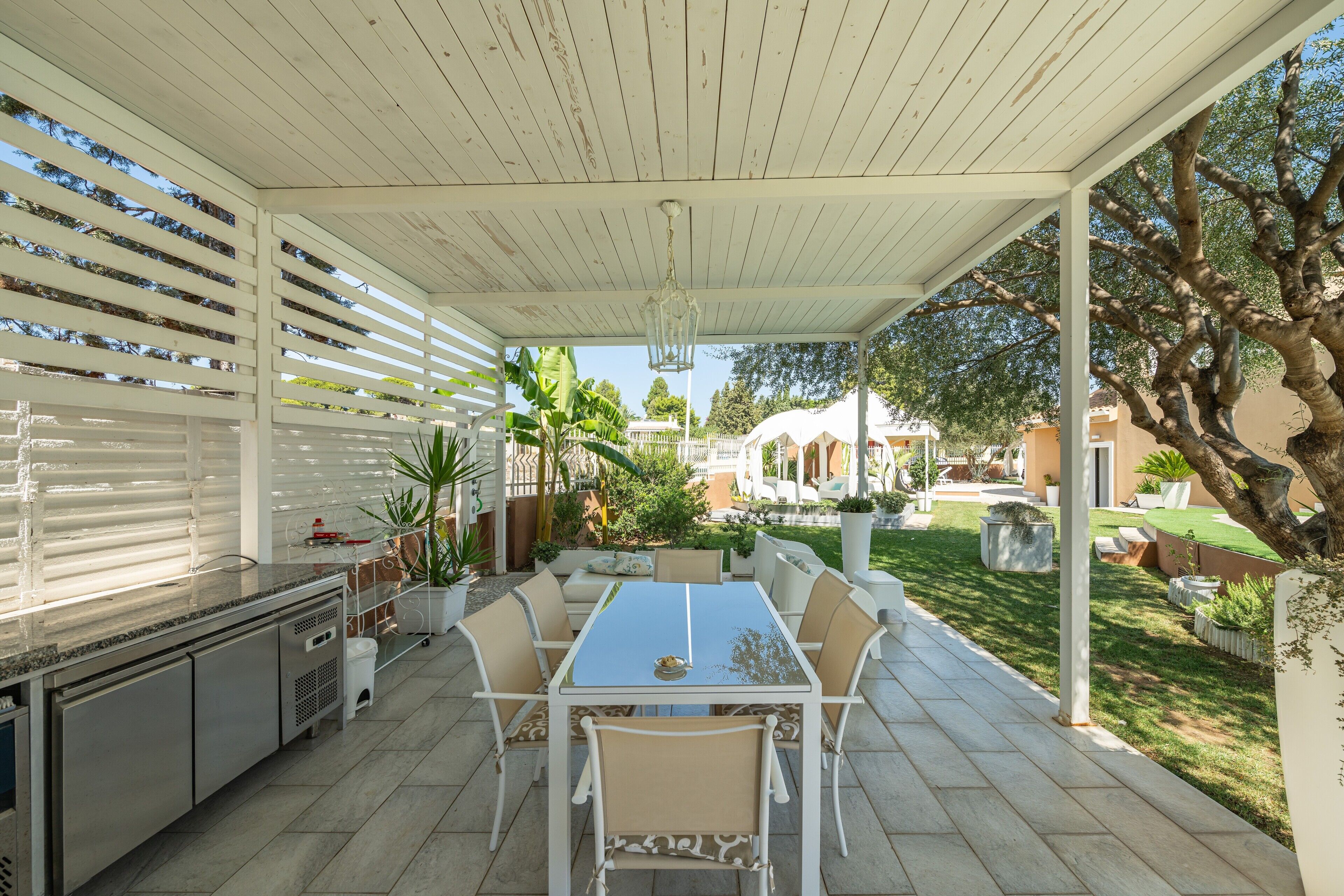 Udendørs spisemuligheder