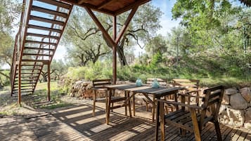 Opções para refeição ao ar livre