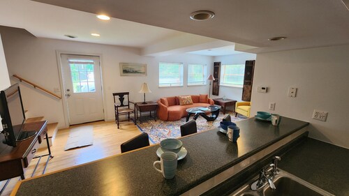 Stylish remodeled 2 bedroom property in enchanting Shelburne Falls Village.