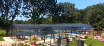 Village de Gîtes Stereden - Chalet 3 - with Private Terrace and Shared Garden
