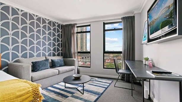 Living area - KozyGuru | Haymarket | Chic City Studio (Haymarket)