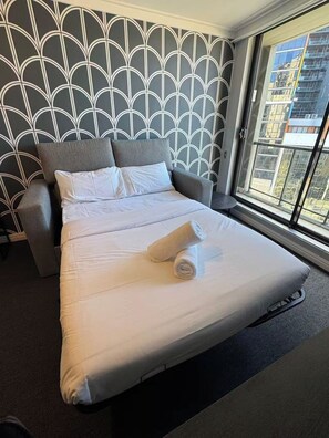 Ferros/tábuas de passar roupa, Wi-Fi, roupa de cama