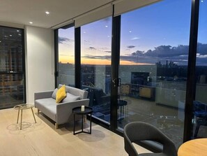 Utsikt fra overnattingsstedet