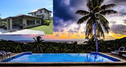 Executive 5 bedroom homestead on your private hill with breathtaking ocean views