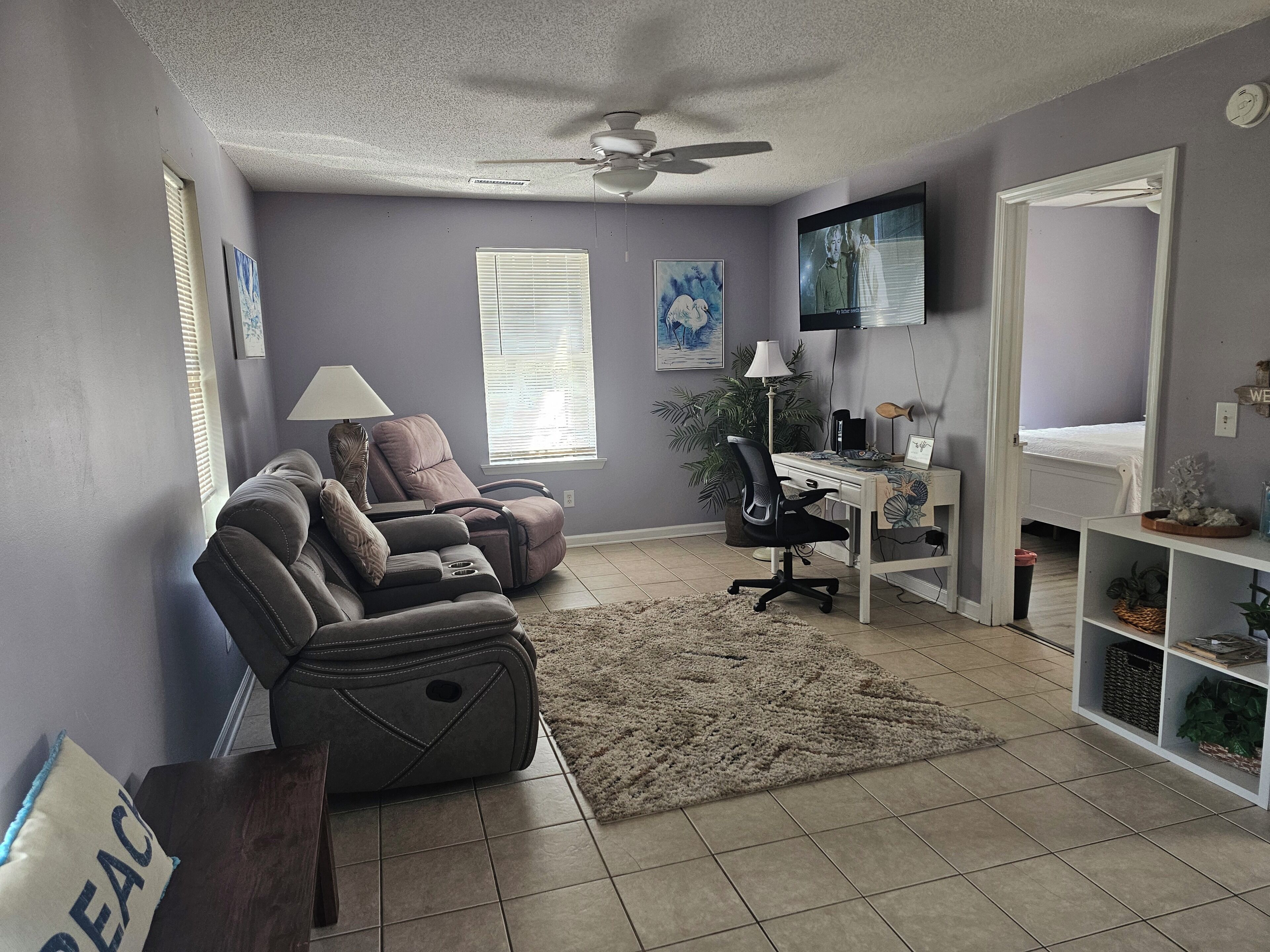 1 bedroom, travel crib, WiFi (free), bed sheets