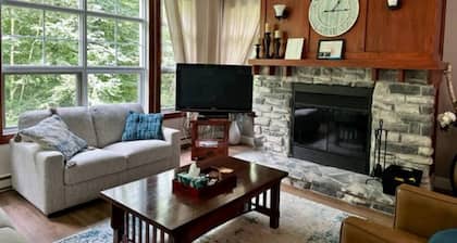 Beautiful two bedroom condo at Tremblant Les eaux