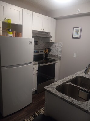 ثلاجة، ميكروويف، فرن، موقد طهي مسطح