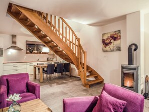 TV, fireplace - Residence Lipno by Interhome (Lipno nad Vltavou)