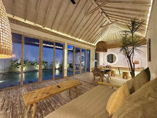 Living area - BoBos Echo (Canggu)