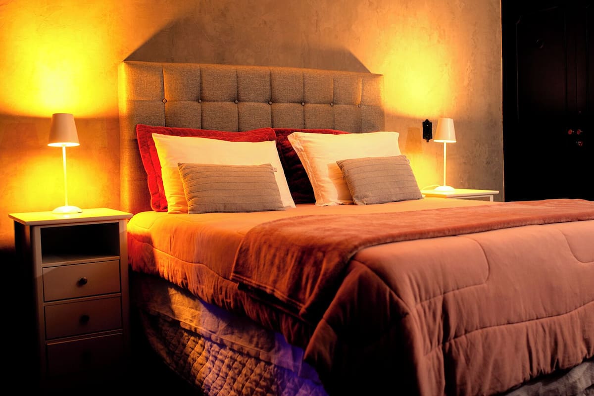 Comfort Double Room, City View | 1 bedroom, blackout drapes, soundproofing, iron/ironing board