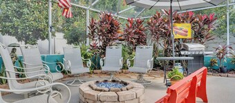 Lakefront Retreat at 6BR Escape w/ Heated Pool | Private Dock | Game Room | Kayaks | Deck | Perfect