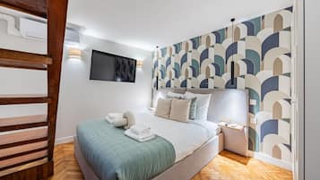 1 bedroom, iron/ironing board, free WiFi, bed sheets