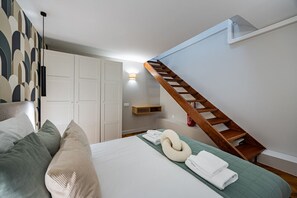 1 غرفة نوم ومكواة/لوح كي وواي فاي مجانًا وملاءات أسرّة