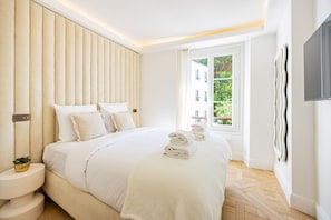 2 chambres, fer et planche Ă repasser, Wi-Fi gratuit, draps fournis