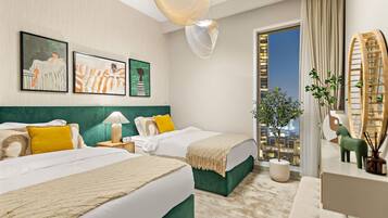 3 bedrooms, iron/ironing board, WiFi, bed sheets