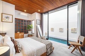 Standard Villa, Pool View | 2 bedrooms, bed sheets - 2BR Private Pool Villa in Ubud (Ubud)