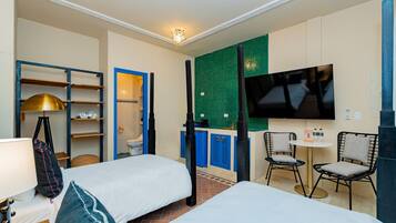 1 bedroom, iron/ironing board, WiFi (free), bed sheets