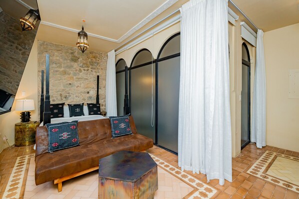 1 makuuhuone, silitysrauta/-lauta, ilmainen Wi-Fi, vuodevaatteet