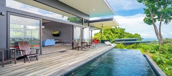 Beautiful-3 bedroom-sleep 8-Ocean views-Gated-Great private pool