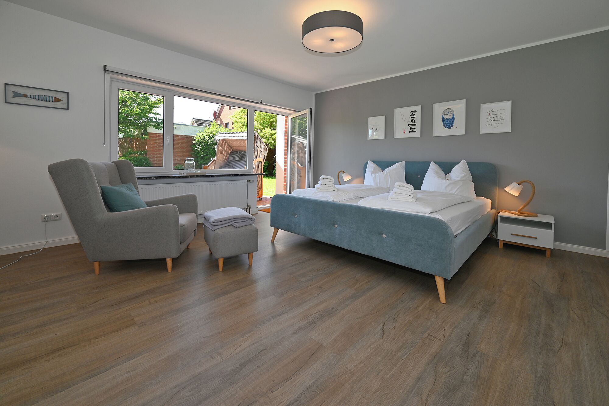 2 Schlafzimmer, Reisekinderbett, kostenloses WLAN