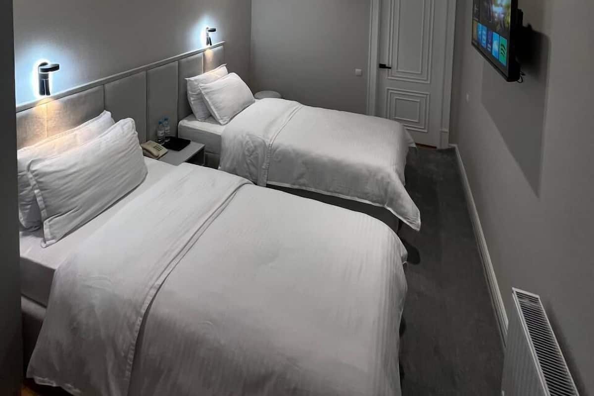 In-room safe, blackout curtains, soundproofing, free WiFi