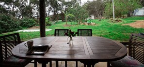 Opções para refeição ao ar livre