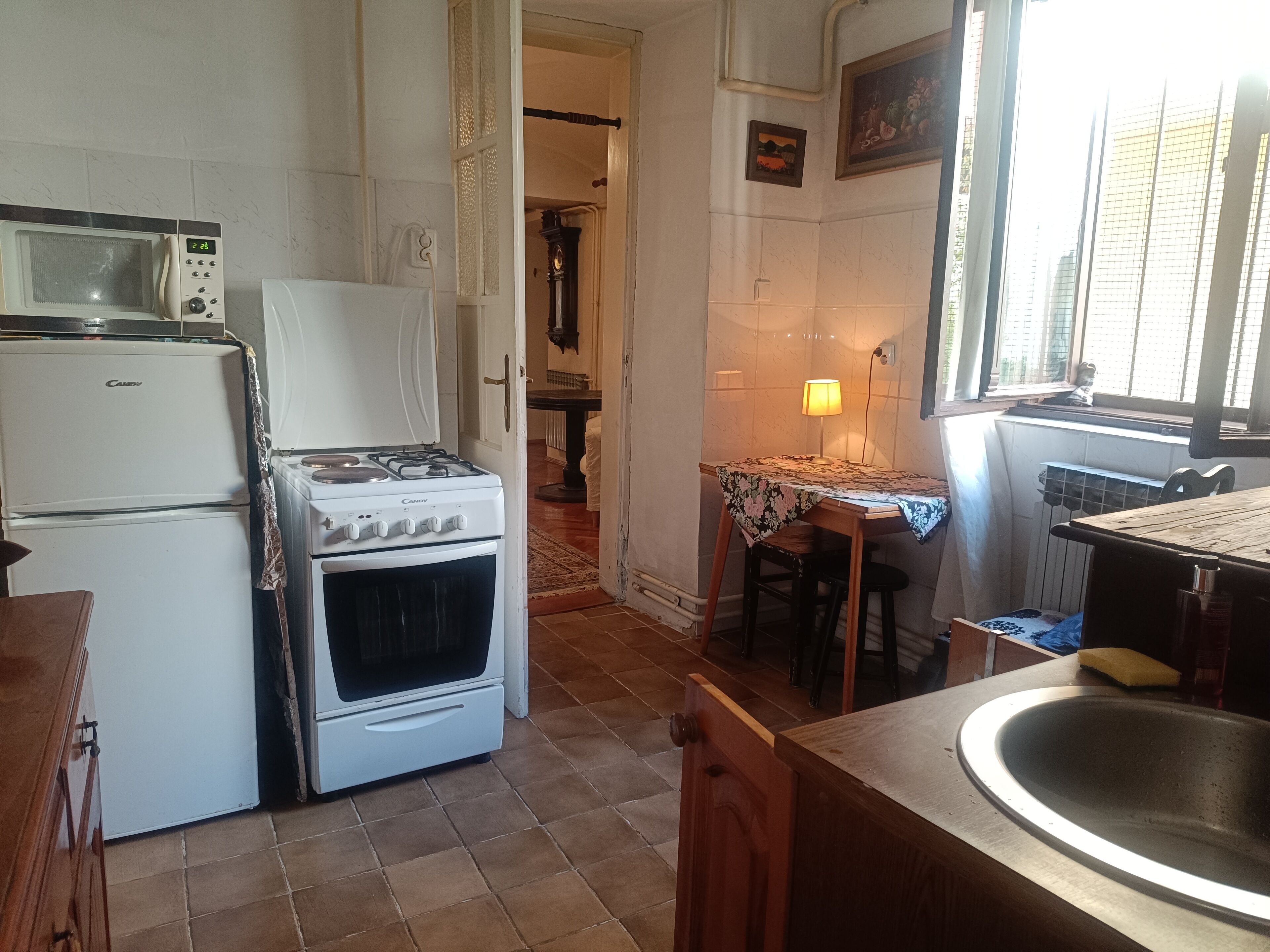 Microwave, oven, stovetop