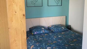 Premium bedding, memory-foam beds, blackout curtains, soundproofing