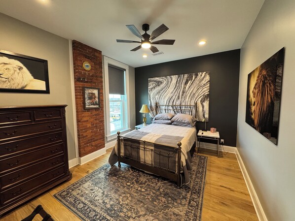 2 chambres, fer et planche à repasser, Wi-Fi, literie fournie