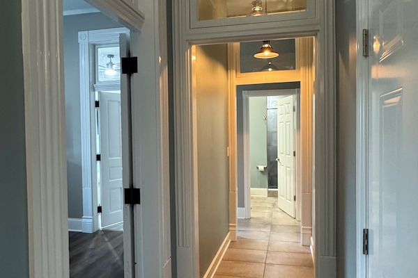 10’ ceilings make it feel like royalty. Enjoy!