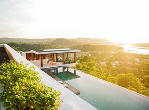 Pemandangan dari properti