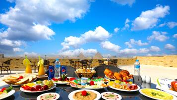 Dagelijks continentaal ontbijt inbegrepen