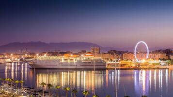 Uitzicht vanuit accommodatie