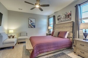 4 bedrooms, iron/ironing board, free WiFi, bed sheets