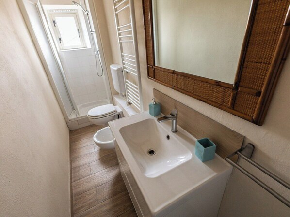 Hair dryer, bidet, towels, toilet paper - Gazi's House (Firenze)